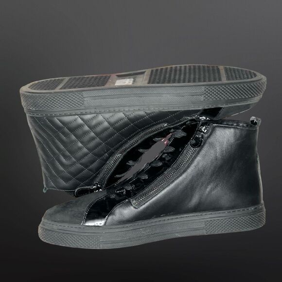 Hassia Bilbao Sneaker Boot Black Malteese Size 9 - Picture 8 of 9